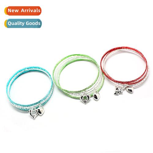 multi-layer electroplated gold  silver bracelet A big sky  s