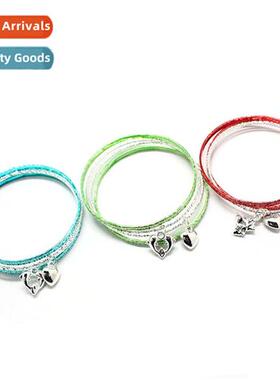 multi-layer electroplated gold  silver bracelet A big sky  s