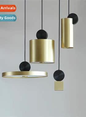 Scinavian modern minimalist  LED single head chelier bedside