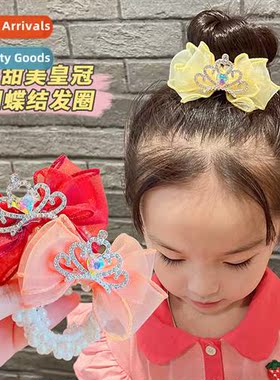 New childrens bow ribb  clips girls ancient style Hanfu tass