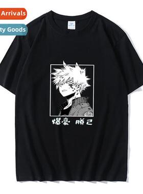 Japanese Anime My Hero Academia Bakugo Katsumi Printed Short
