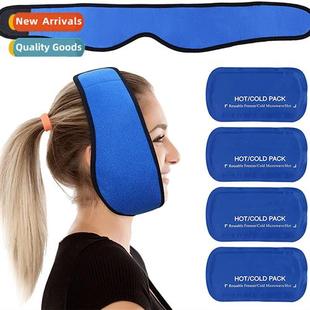 Ice Pack 适用Chin Cold Face Gel Head Wrap Compress
