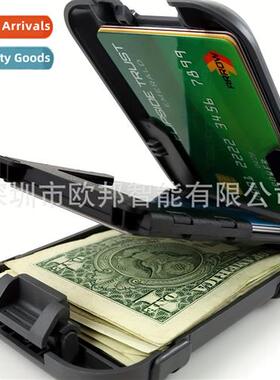 RFID put ft multi-functi card bag short fashi wallet bank cr