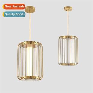 birdcage dining bar Chinese tea Zen simple chelier New room