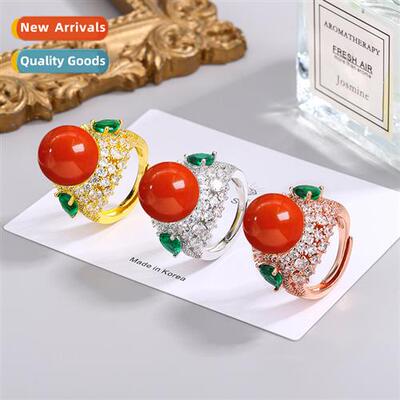 Chinese red folk whirlwind retro hanfu zirc imati sourn red