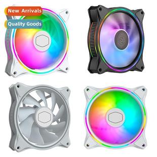 Silent Computer High PWM ARGB Cooling Fan Case HALO MF120