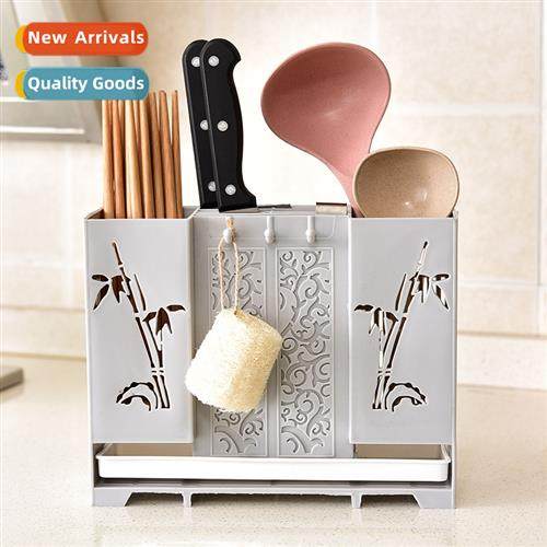 Chopstick Cage Wall Mounted Chopstick Dispenser Drainer Thic
