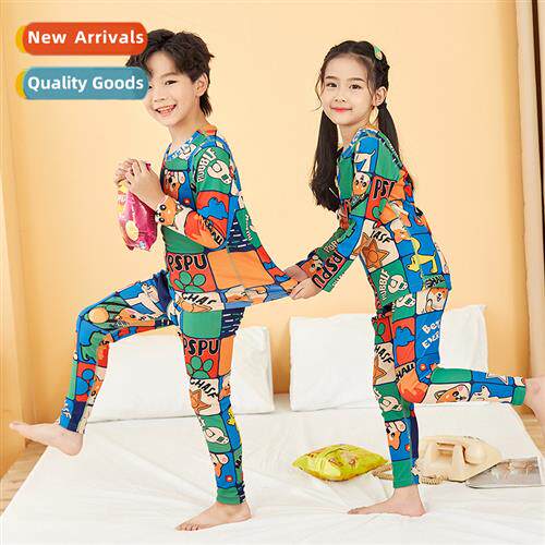 Autumn and winter new childrens padded warm n-marking underw