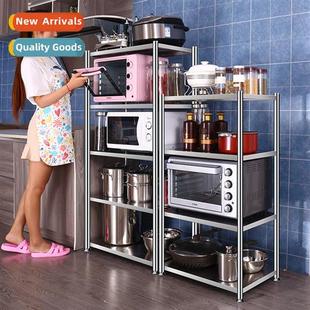 Kchen shelves floor household storage storage racks microwav