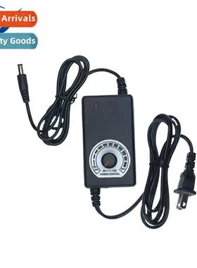 12v2a power adapter adjustable 3-12v governor 24w dual wire