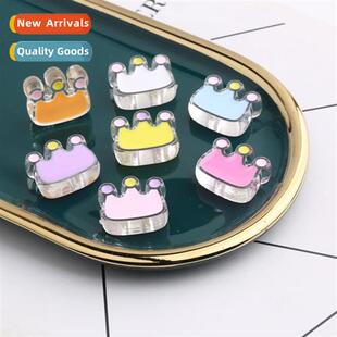 Hmade diy bag drip oil crown jewelry accessories children be