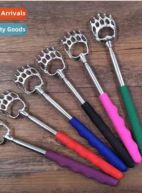 Massage claw scratcher four sectis retractable stainless ste
