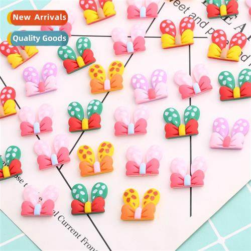 Carto three-dimensial ears diy phe case simulati cream glue