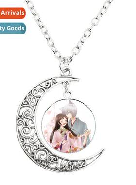 New Anime Kamisama Mo Necklace Glass Dome Pendant Cute Neckl