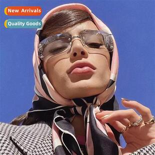 6006 diamd encrusted rimless sunglasses 2023Y2K millennial h