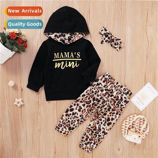 letters fall top hooded printed new 2021 spring Girls