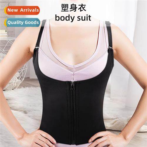 Ribbed Zipper Typho Sweat Exercise Sweat Shapewear Neoprene