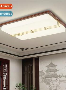 Yifi full copper LED ceiling light new Chinese simple modern