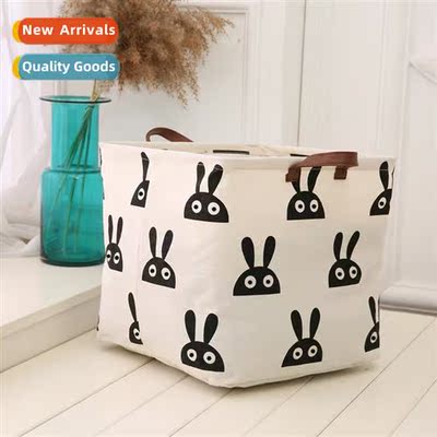 Dirty Clos Storage Basket Square Box Folding Toy Storage Bas