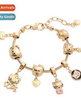 Fashi Kty Panjia diy carto series cute cat pendant ladies gi