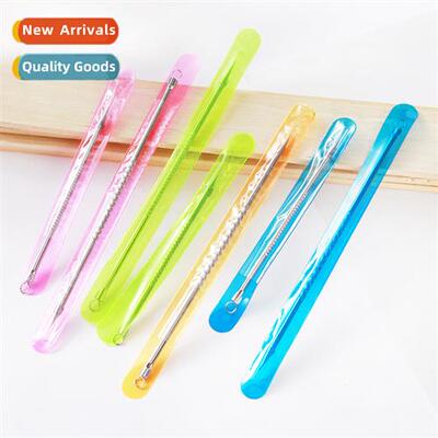 Stainless steel acne needle to remove blackheads fat grain a