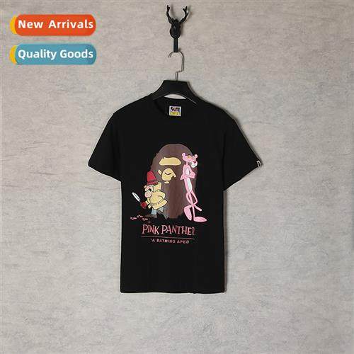 Japanese tide br ape head co-bred leopard carto anime short-