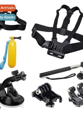 适用gopro 5 6 little ant sports camera kit sj4000 chest stra