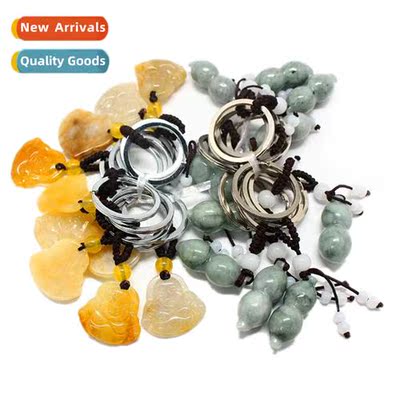 New Imati Jade Pendant Craft Gift Giveaway Keychain Decorati