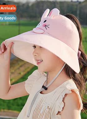 1058 summer childrens hats for men and women baby sunscreen
