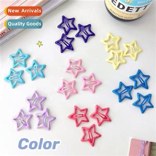 clip pentagram Yuanqi star card pair broken ins