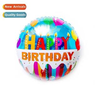 birthday aluminum foil party happy ballo inch