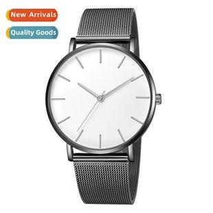 simple watc business mesh scale watch ladies casual new