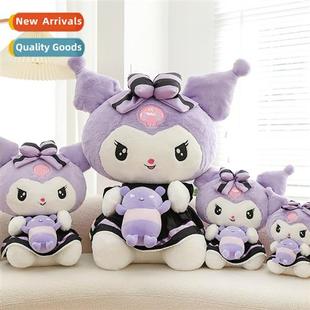 dressing dark imp Japanese bow cross kuromi lola maid