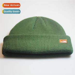winter thickened wool fashi ski fall cap knted classic