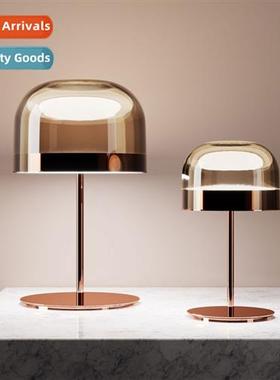 Scinavian table lamp glass creative persaly modern minimalis