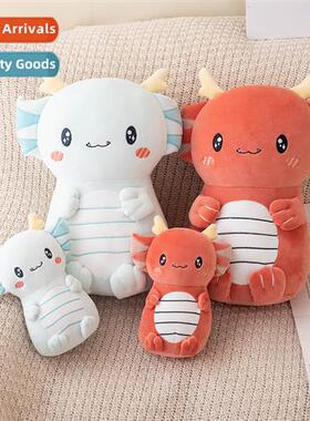 Cute drag year mascot cute pet small green drag doll small f