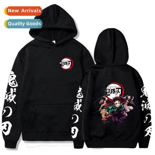 Dem Slayer Kamado Tanjirou Loose Hooded Sweatshirt Carto Jap