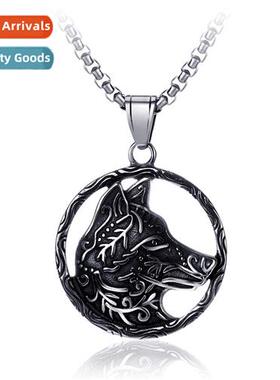 Excellent Europe and America Hip Hop Wolf Head Battle Warrio