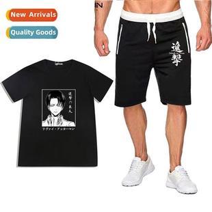 Cott Printed Short Sleeve Sho Attack Casual Tan