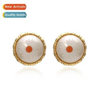 earrings alloy fashi creative temp New pearl simple