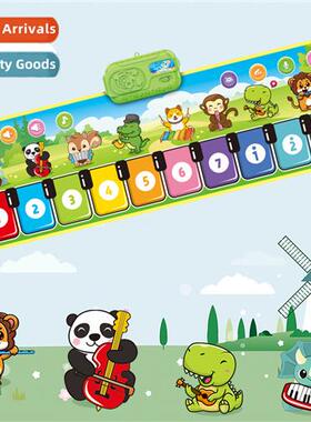 New childrens music pedal piano mat baby early educati enlig