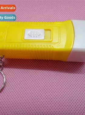 Boxed Flashlight LED Keychain Small Flashlight 4pcs Beads CY