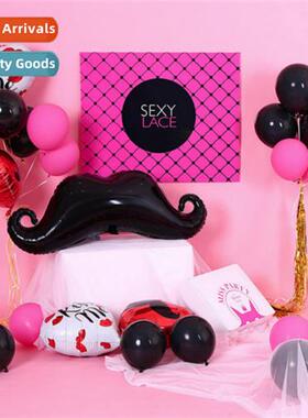 18 inch love beard aluminum film ballo wedding birthday adul