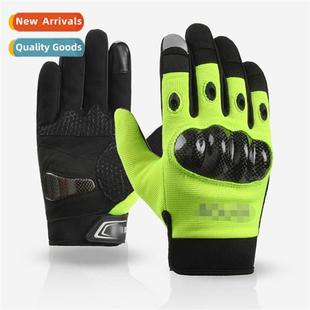 gloves shell mens Reflective riding finger motorcycle full