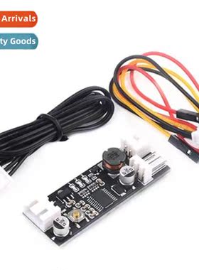 Single 12V DC PWM 2-3 wire fan temperature ctrol speed ctrol