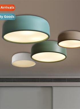 Scinavian living room led round ceiling light atmosphere sim