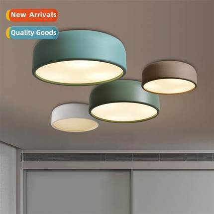 Scinavian living room led round ceiling light atmosphere sim