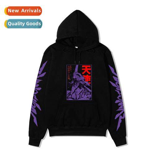 Evangeli Evangeli printed Harajuku loose hoodie hooded sweat