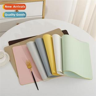 Placemat 38CM Diameter Shape Lear Square Placema slip