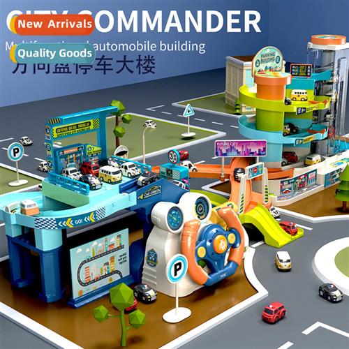 Children breakthrough adventure boys toys steering wheel car